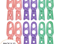 Broche Plastico Eco X 12 Unid x 24 Paquetes