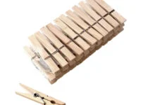 Broche Madera X 12