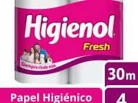 Higienol Fresh 30M 4 Rollos X 12 Unid