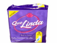 Que Linda Toalla Pocket Nocturna X 8 X 12 Unid