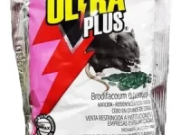 Ultra Plus Raticida En Sobre X 12 Unid